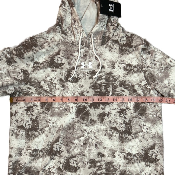 Under Armour Rival Terry Printed Long Sleeve Camo Hoodie - Picture 7 of 10